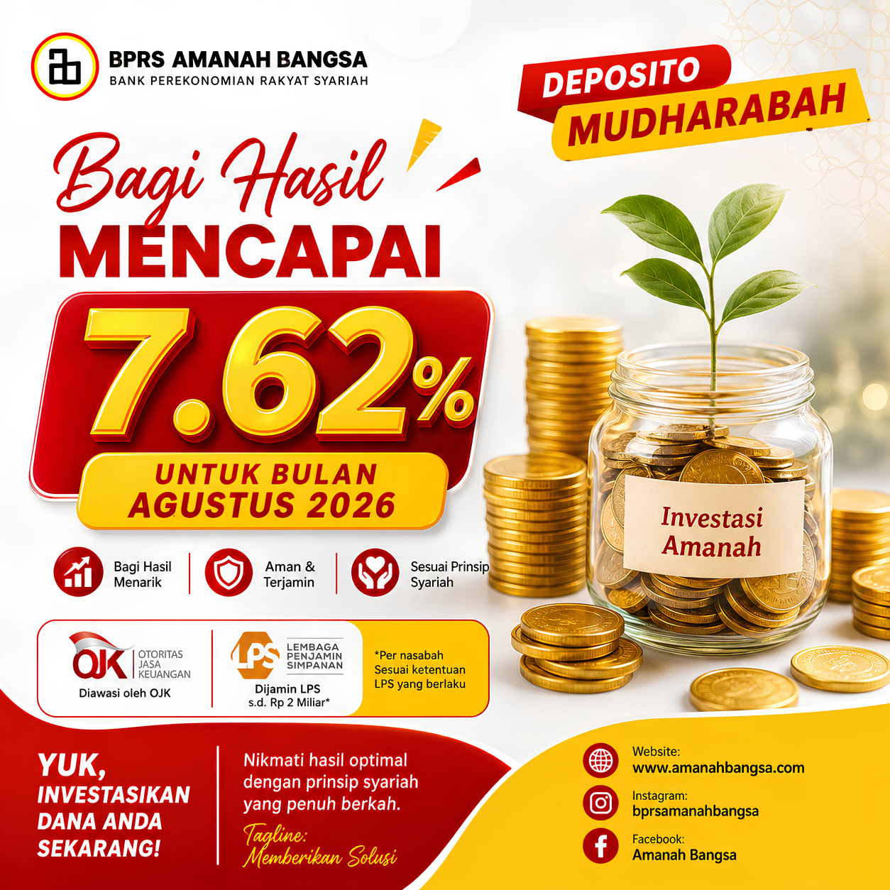 Deposito Bulan Agustus